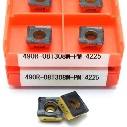 Carbide 490R 08T308M PM 4240/4225 high quality original turning insert CNC lathe tool milling cutter 490R 08T308 PM4240