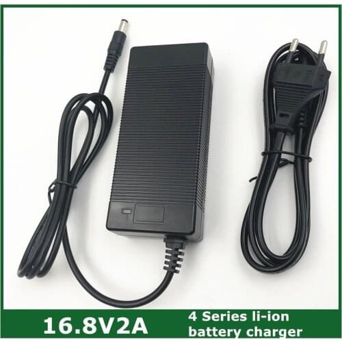 16.8V2A 16.8V 2A lithium li-ion battery charger for 4 series 14.4V 14.8V lithium li-ion polymer batterry pack good quality