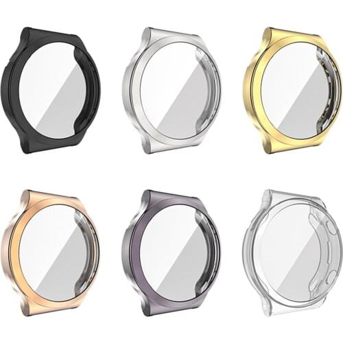Full Cover Protective Case For Huawei Watch GT 2 Pro Smart Watch Anti-scratch Shockproof Smartwatch TPU Screen Protector Cover