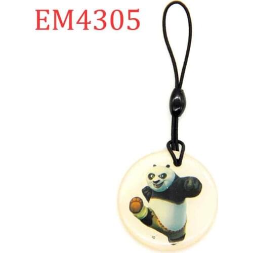 125khz ID Dropping Glue Rewritable Writable Keyfob Badge Smart Tag RFID Waterproof Blank EM4305 EM4205 Access Control Card 1pcs