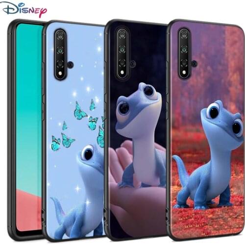 Black Soft Cover Bruni Frozen 2 For Huawei Nova 8 7 6 SE 5T 7i 5i 5Z 5 4 4E 3 3i 3E 2i Pro Phone Case