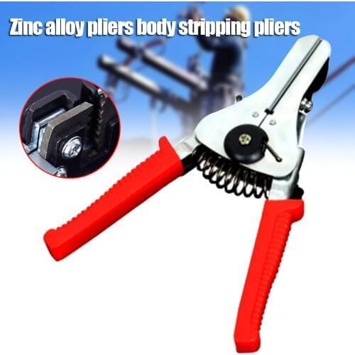 HOT Automatic Cable Wire Stripper Crimping Plier Hand Tools Cutter Stripping Crimper Non-slip Handle NDS