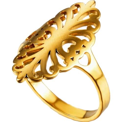 Ladies Stainless Steel Ring Fashion High Quality Style