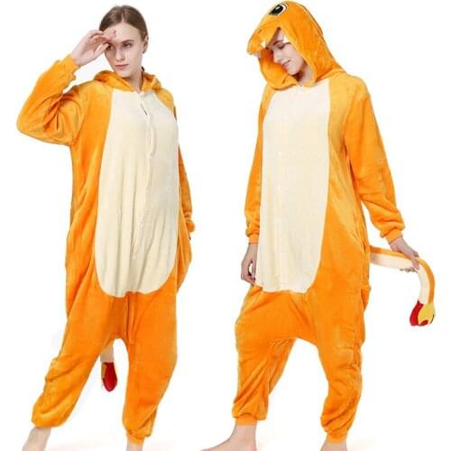 Halloween Adult Fire Dinosaur Dragon Kigurumi Cosplay Costume Female Outfits Bodysuits Women Onesie Hoodie Pajamas