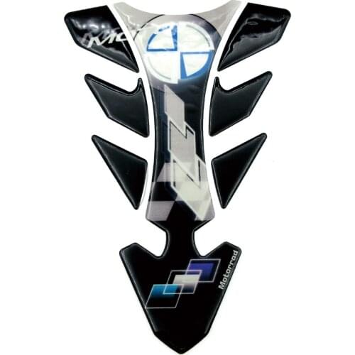 Motorcycle Tank Pad Protector Sticker Fish Bone Decal For BMW S1000RR S1000XR S1000R R1250GS Adventure 1200 R1200GS F800GS F850G