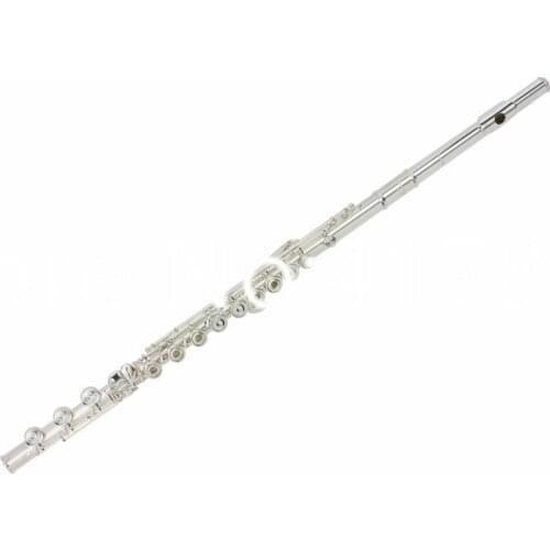 New Brand Pear 795RB2R Flute C Tune High Quality16 Keys Open hole silver plated keywork with case free shipping