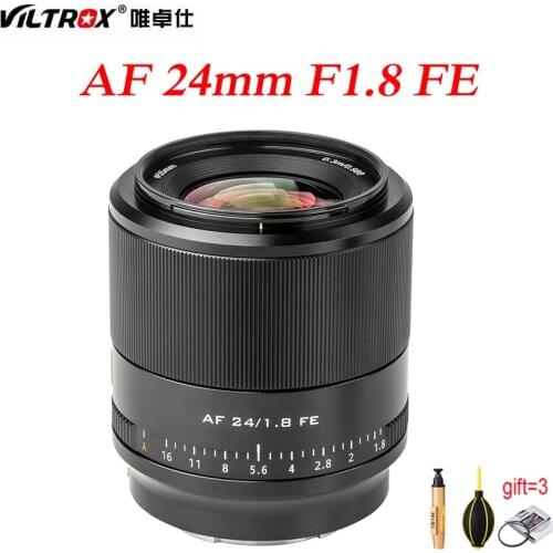 Viltrox 24mm F1.8 FE Camera Lens full frame Auto Focus Portrait Prime Eyes Focus AF For Sony E A6400 A7 A7RIII A7SII Mirrorless