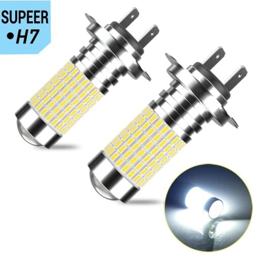 2X LED Fog Lights Bulb DRL H7 9006 HB4 HB3 H8 H9 H11 5202 LED Canbus for Toyota Hyundai Kia Mitsubishi Car Fog Lamp 12V White