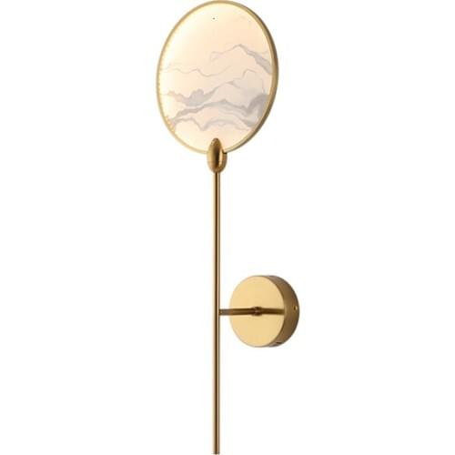 Postmodern acrylic shade lighting led sconce wall lamp with european ce certificate steam punk light fixtures