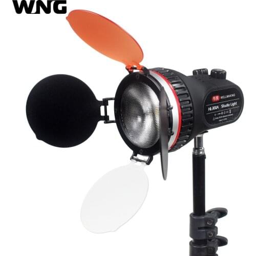 30W DSLR LED Video Light On Camera Photo Studio Lighting Hot Shoe LED Vlog Fill Light Lamp for DSLR SLR Camera Spotlight
