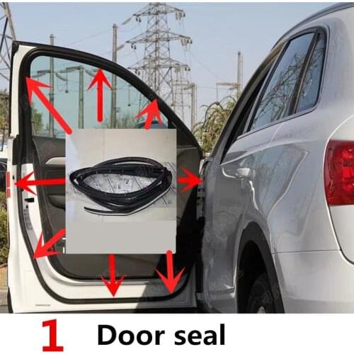 Car door sealing strip, door frame sealing strip, original car matching rubber sealing strip for Chery A5, Chery A21