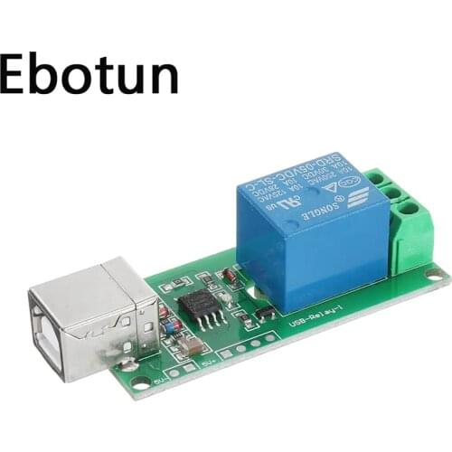 For Smart Electronics DC 5V USB Relay 1CH 1 Channel Programmable Computer Control For Smart Home Controller Relay Module Board