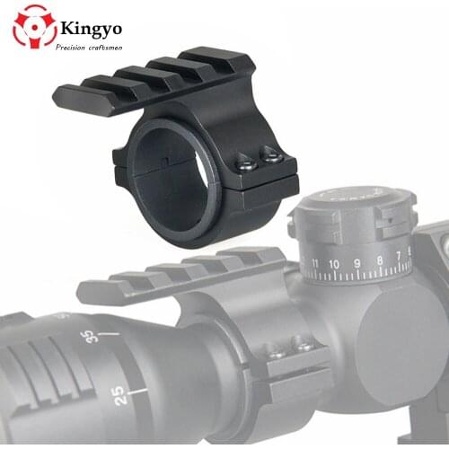 1PCS 30mm Ring 20mm Scope Tube Flashlight Laser Weaver Picatinny Rail Mount Adapter Aluminum Hunting Accessories 25.4mm