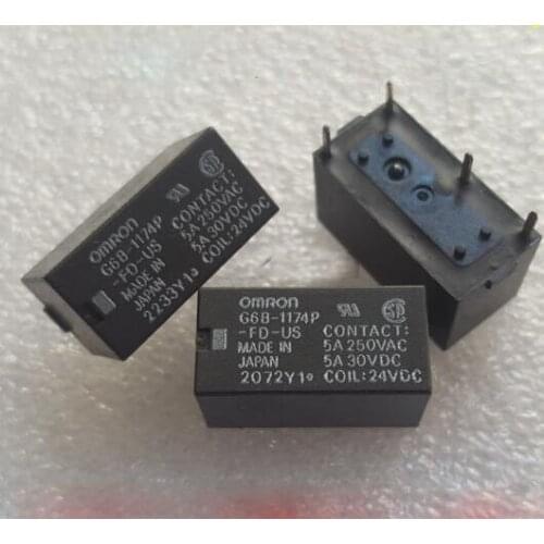 5pcs/lot NEW Relay G6B-1174P-FD-US-24VDC