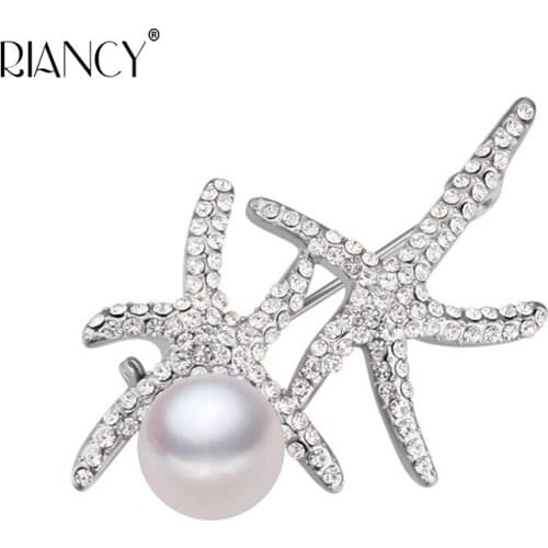 Special price white big pearl brooch 10-11Natural freshwater pearl Brooches for Women Fine Brooch Jewelry Gifts
