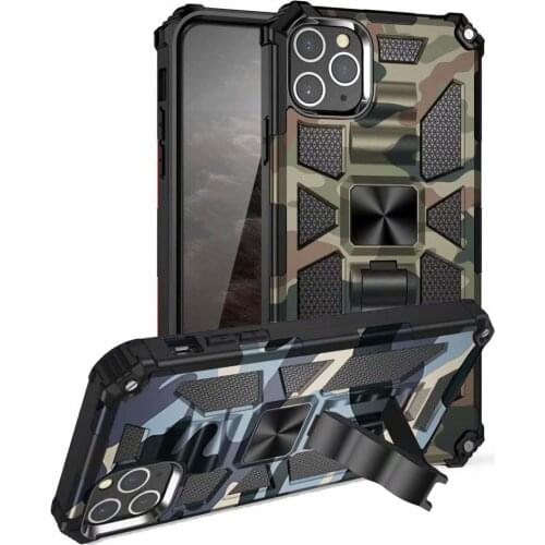 Case for iPhone 12 11 Pro Max 12 Mini X XS Max XR 7 8 Plus SE 2020 Camouflage Armor Coque Shockproof Protective Phone Case Cover