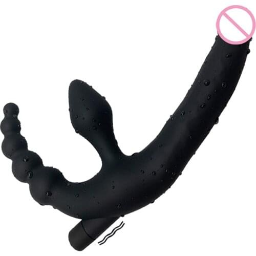 Strapon Dildo Butt Plug Vibrator Sex Toys for Couple Double Penetration Realistic Penis Anal Dildos For Women Lesbian Sextoys