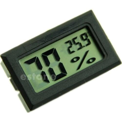 Hygrometer Thermometer Digital LCD Temperature Humidity Meter 10%~99%RH