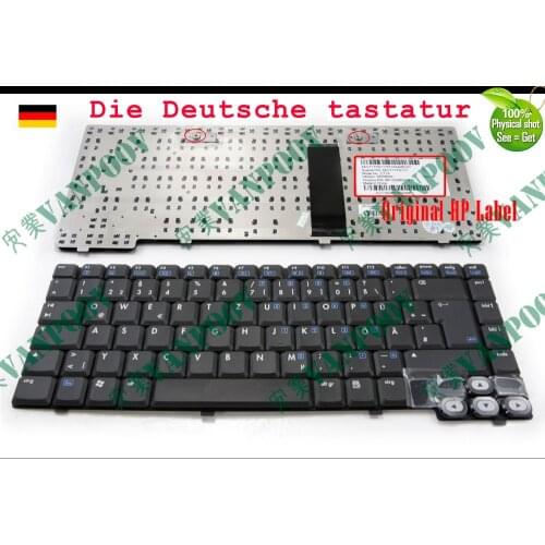 New Notebook Laptop keyboard for HP Pavilion dv1000 dv1100 dv1200 dv1300 dv1400 dv1500 dv1600 dv1700 Black German GR Deutsch DE