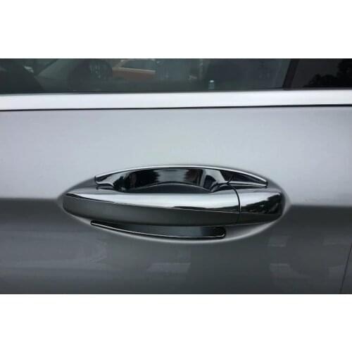 Plastic Car door handle protective sticker for Mercedes Ben 2016-2017 E-class W213