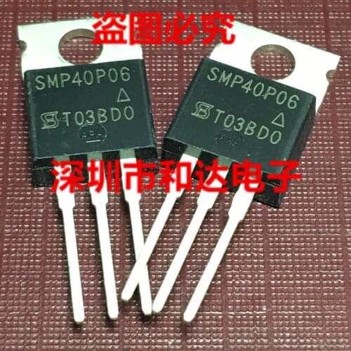 SMP40P06 TO-220 P-60V -40A