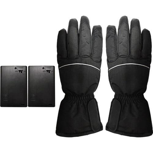 Warm Heated Gloves Touch Screen Hand Warmer for BMX MTB UTV Outdoor Ski