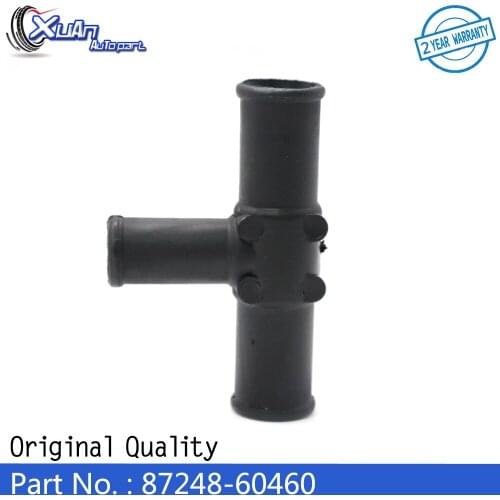 XUAN Heater Hose Output T Pipes 87248-60460 For Toyota Sequoia Sienna Land Cruiser Lexus LX470 LX450 87207-37780