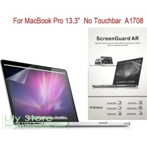 3pcs Matte Anti Glare Screen Protector for macbook Pro 13 No TouchBar A1708 screen cover Film macbookpro No Touch bar 13.3 inch
