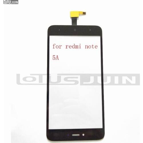 10PCS NEW Front Touch Screen Sensor Digitizer Glass Lens For Xiaomi Redmi Note 5A Replacement Parts