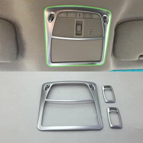 Car Accessories ABS Interior Front Roof Dome Reading Light Lamp Cover Trim For Nissan Altima 2016 Car Styling