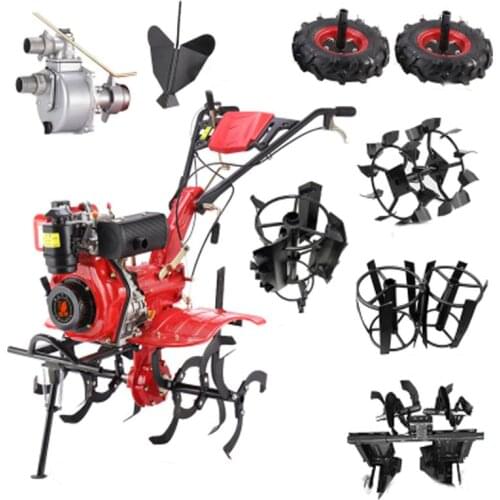 Gasoline/diesel cultivator,water pump,orchard tiller,tractor,paddy field ripper,weeding,rotary tilling,ditching