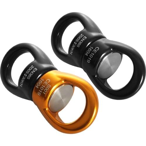 Swing Swivel Safest Rotational Device Swing Spinner Carabiner Swivel Climbing Rope Swivels Heavy Duty Carabiner Clips