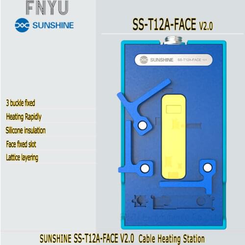 FACE ID Cable heating station Facial repair Lattice layering Disassembly assembly of tail plug plate SUNSHINE SS-T12A-FACE V2.0