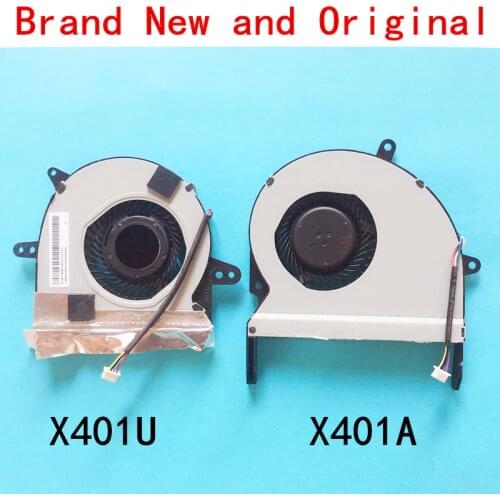 New Cooler radiator Notebook for ASUS X401U X401 X401A F401 F401a X501 X501U X401V X501V laptop CPU cooling fan Series