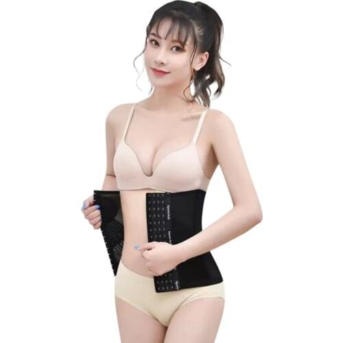 Summer Ultra-thin Body Shaping Clothes Postpartum Pregnant Female Thin Belly Girdle WomenSlimming Artifact Abdomen Belt Girdle