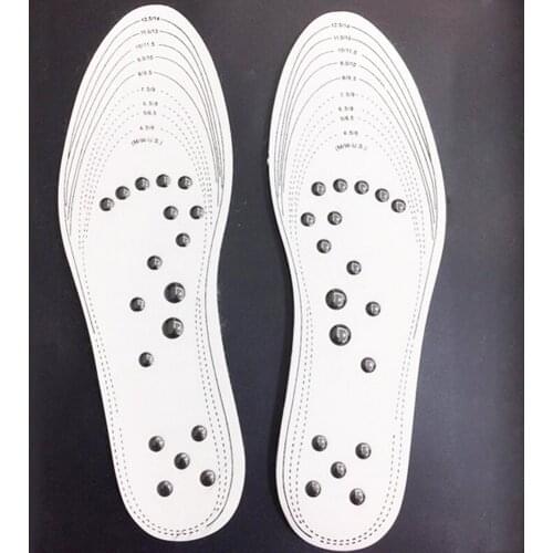 1 Pair Magnetic Therapy Insoles Memory Cotton Health Care for Men Comfort Pads Foot Care Relaxation Gifts Pain Relief Shoe Pads