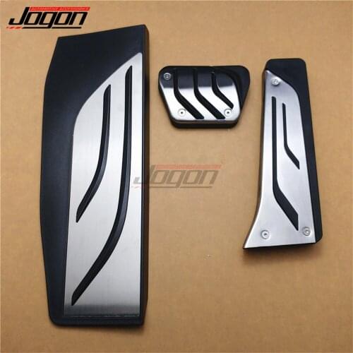 Gas Fuel Brake Footrest Foot Pedal Plate Pad AT Cover For BMW F30 F31 316i 318d 318i 320i 328i 335i 3 Series AT & MT LHD