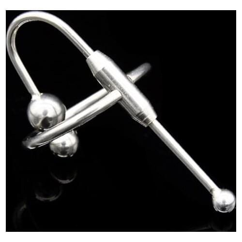 Stainless Steel Urethral Sound Penis Plug Sounding Dilator Urethral Plug For Male Masturbator Penis Inserts Sex Toys For Men