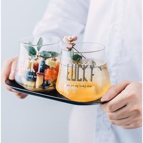 Transparent Insulated Mugs Glass Coffee Mugs With Handle Beer Mug Tea Home Drinkware Cup