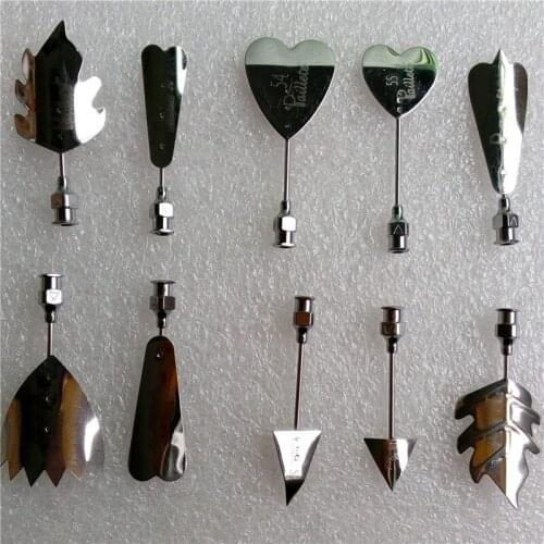 Sale 3D Jelly Art Tools Stainless Steel Jelly Cake Jello art Gelatin Tools puding nozzle 10 pcs Set 6 New