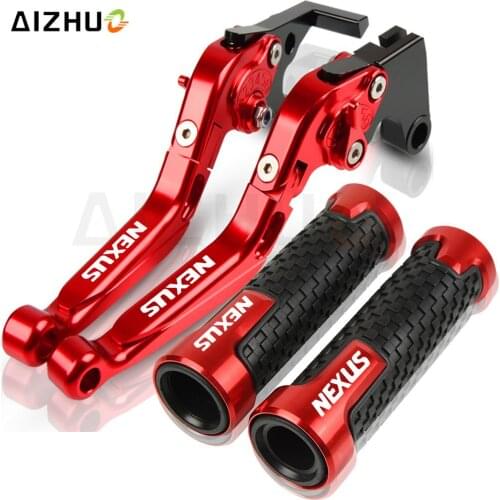 NEXUS 250 CNC Adjustable Brake Clutch Levers Motorcycle Handlebar Handle Bar Hand Grips FOR GILERA Nexus 250 E3 2006-2008 2007