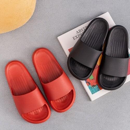 2021 new summer sandals and slippers household non-slip indoor and outdoor thickened men and women couple slippers