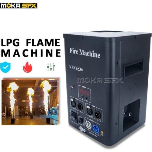 Stage LPG Fire Machine DMX Fire Jet Projector Stage Fire Flame Machine Stage Special Equipment Flame Projector Machine