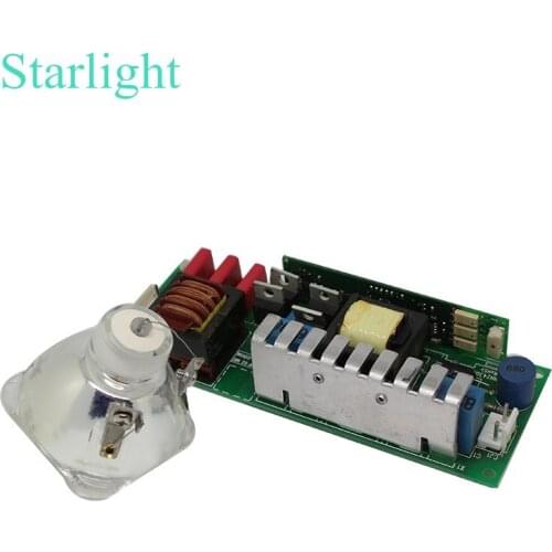 Starlight 2r 120w beam lamp + ballast power supply bulb msd metal halide lamp moving head