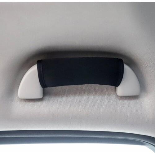 Stylish auto interior roof handrail protector cover for Kia Rio Rio x line Ceed Cerato Forte Stinger Stionc Sportage Venga Soul