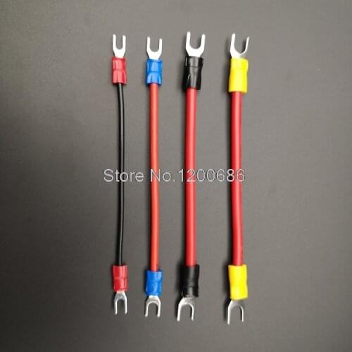 20CM18AWG SV 1.25 3.2 4.2 5.2 6.2 Ring Insulated Wire Connector Electrical Crimp Terminal Cable Wire harness