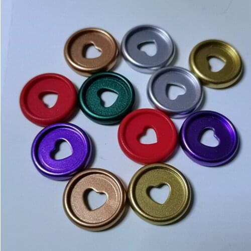 30PCS23MM plastic binding ring DIY notebook frosted button notebook frosted button loose-leaf button mushroom hole