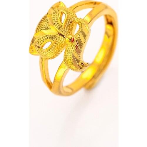 300pcs/pack Punk Male Female Blue Crystal Stone Ring Classic gold Color Wedding Rings For Women Luxury Bride Sox Engagement Ring