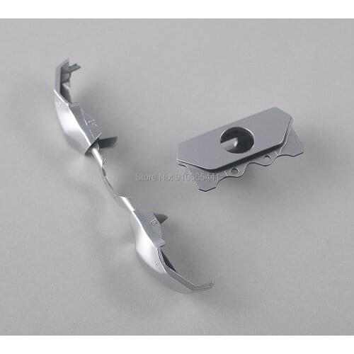 40pcs/lot High Quality For XBOX One Controller Elite Style 3.5mm Silver LB RB Trigger Bumper Button & Surround Silver