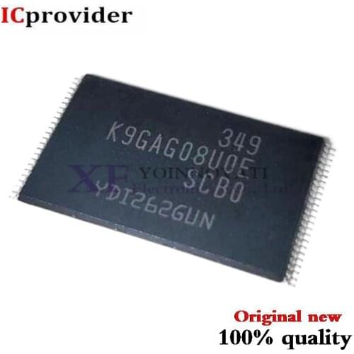 500pcs/lot K9GAG08U0E K9GAG08UOE-SCBO K9GAG08U0E-SCB0 TSOP48 IC Best quality